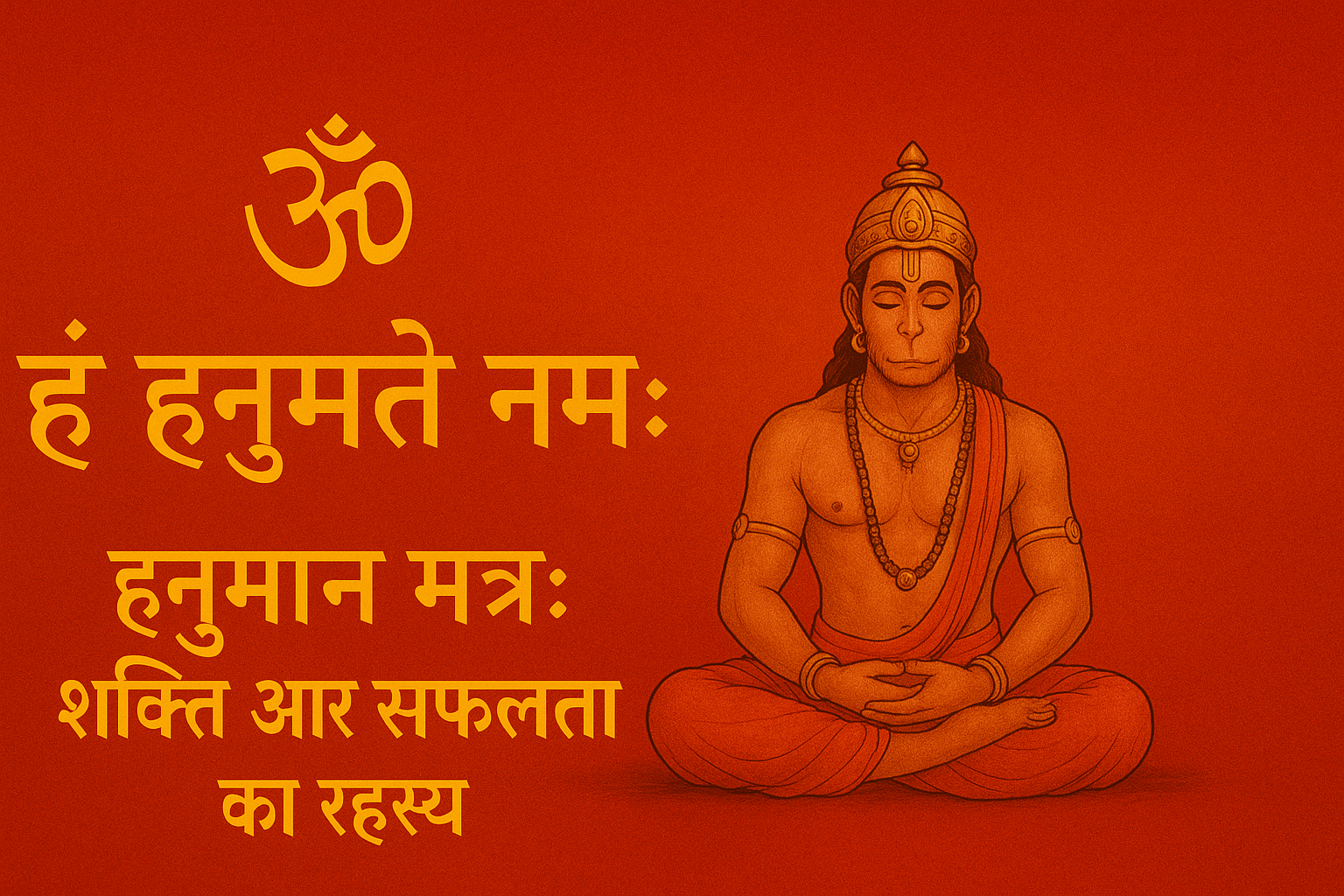 Hanuman Mantra in Hindi