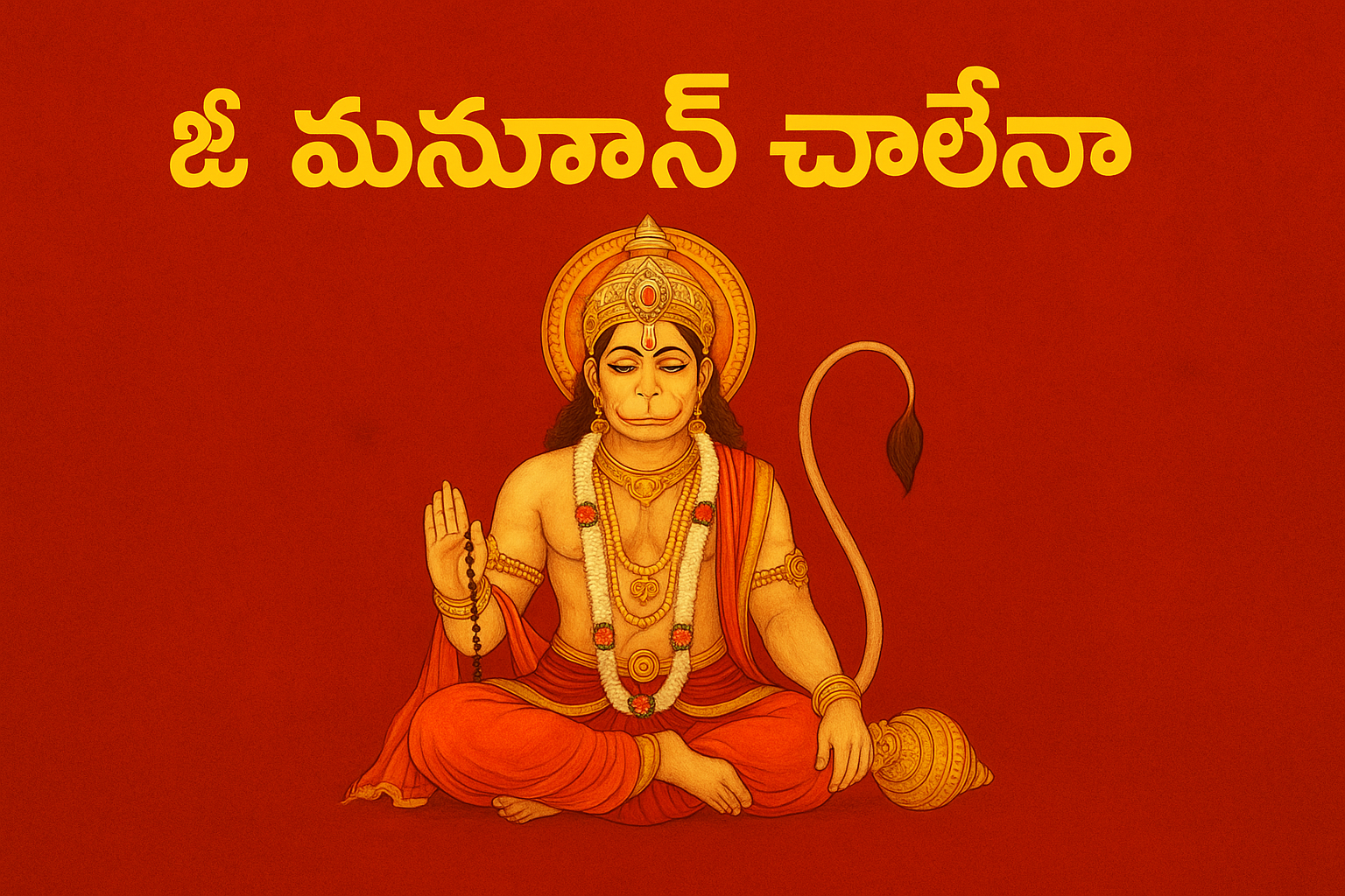 hanuman chalisa telugu