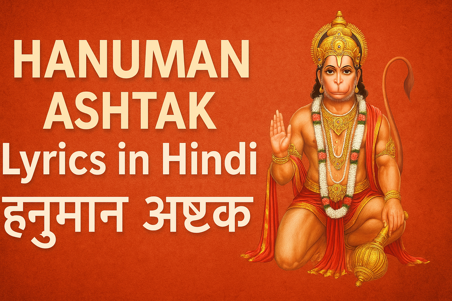 Hanuman Ashtak Lyrics