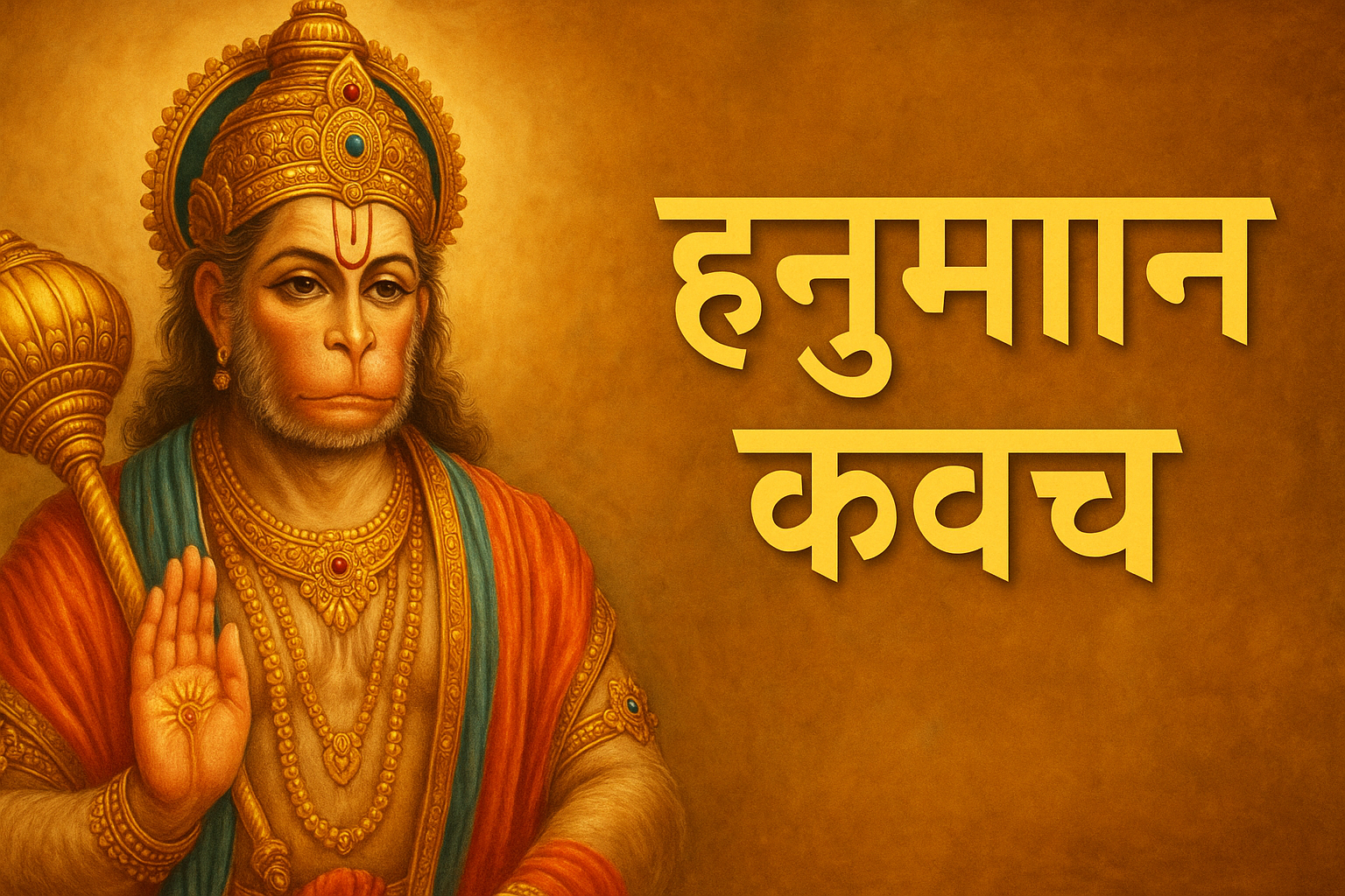 Hanuman Kavach Lyrics in Hindi