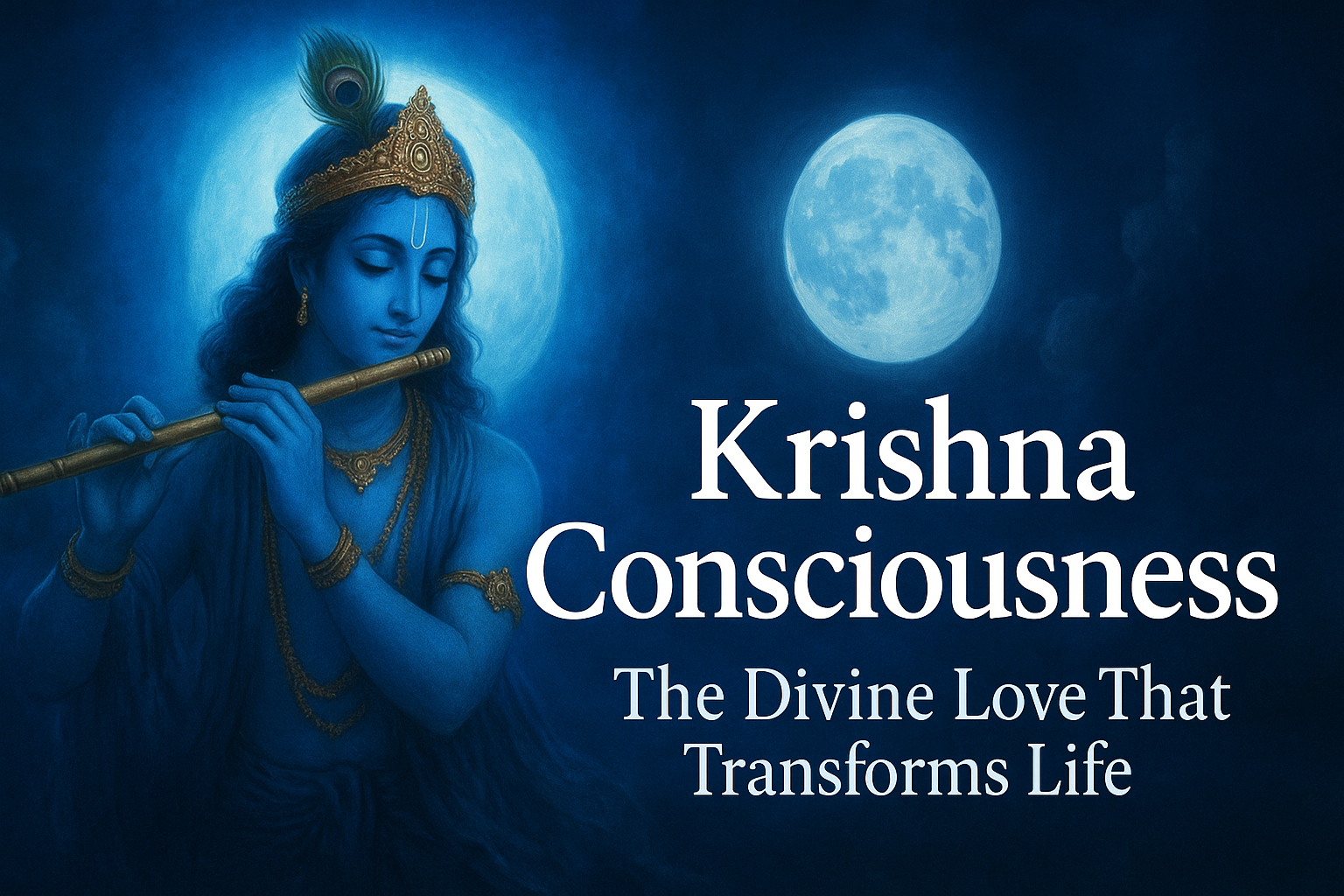 Krishna Consciousness Discover Peace, Purpose & Divine Love with Lord Krishna