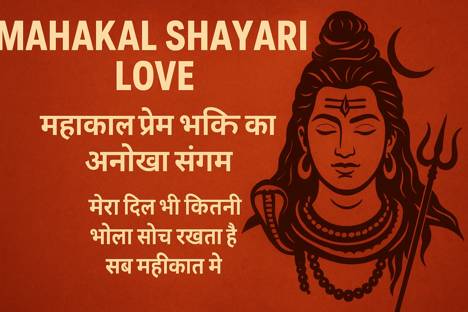 Mahakal Shayari Love